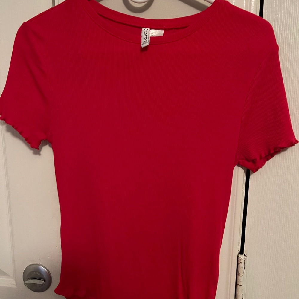 Red bodysuit